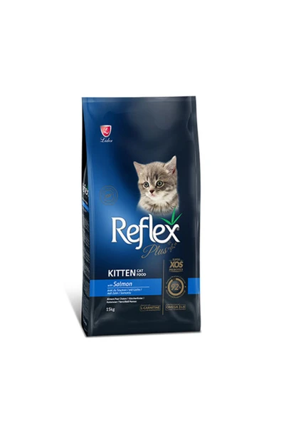 Reflex Plus Somonlu Ve Pirinçli Yavru Kedi Maması 15 Kg ürün görseli