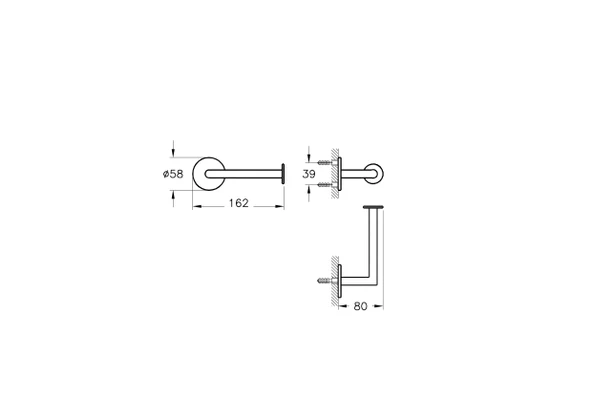Vitra Tuvalet Kağıtlığı, Origin (Kapaksız) Soft Altın, A4488774 - 2