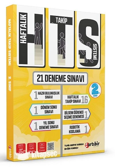 2. Sınıf HTS Haftalık Takip Sistemi Artıbir Yayınları