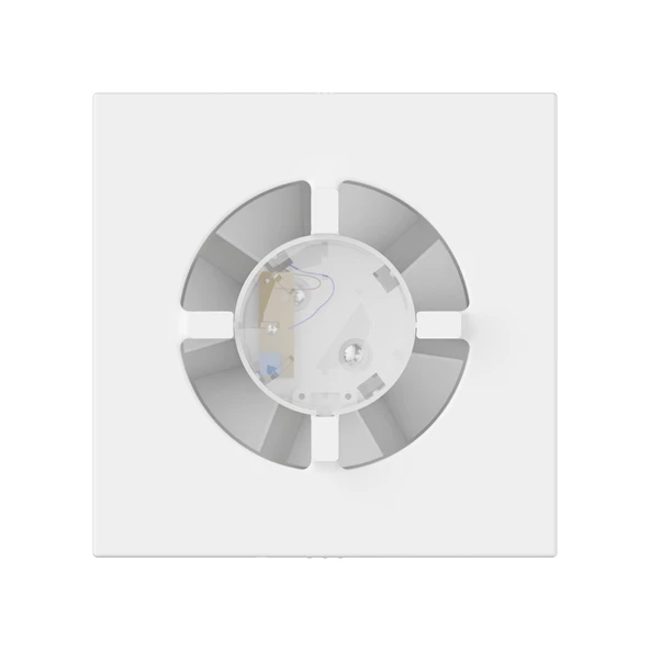 VentEurope Eon 100 BD – 10 cm Tuvalet ve Banyo Kapaklı Damperli Aspiratör Fanı-Siyah - Resim 3