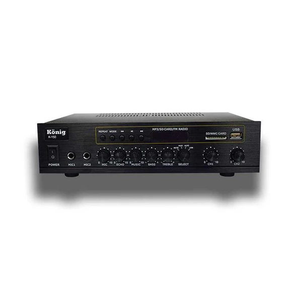König K-150 2x80W Stereo Mağaza Anfisi - 1