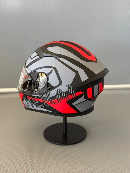 JK 316 J1 RED Full Face Motosiklet Kaskı - 4