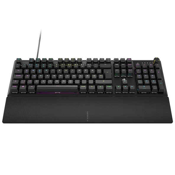CORSAIR K70 CORE RGB Mekanik RGB MLX Red Kablolu Full-Size Türkçe Gaming Klavye-CH-910981E-TR - Resim 10