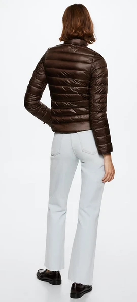 Mango Cepli kapitone anorak - Resim 2