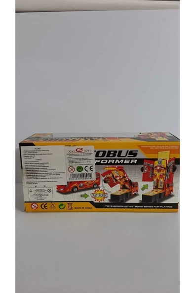 Toys Robota Dönüşen Işıklı Pilli Robot - 2