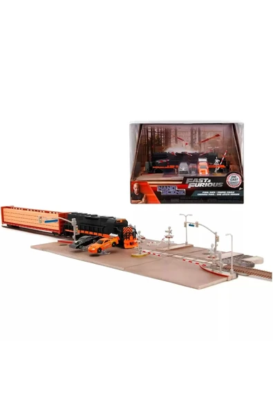 Jada FAST & FURİOUS NANO TRAİN SCENE DİORAMA 1:65" ürün görseli