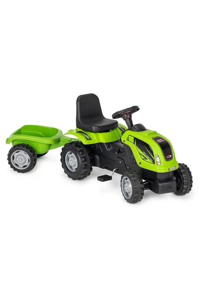 Micromax MİCROMAX PEDALLI RÖMORKLU TRAKTÖR - 5 RENK SEÇENEĞİYLE - 3