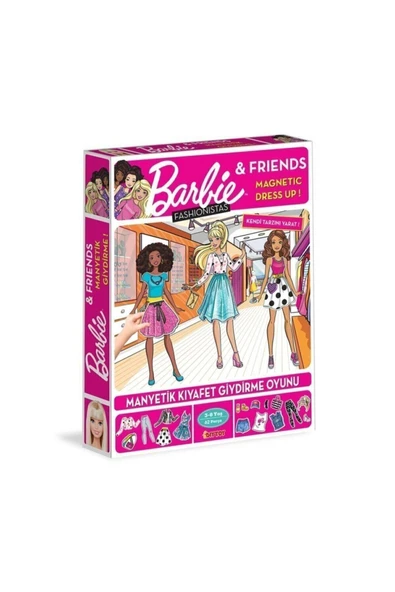 Diytoy Yalçın Avm Eğitici Öğretici Barbıe Ve Arkadasları Manyetık Kıyafet Gıydırme - 1