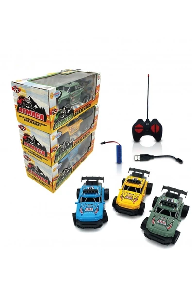 PeriYedi Atmaca Uzaktan Kumandalı Şarjlı Arazi Aracı 1:24 Ölçekli