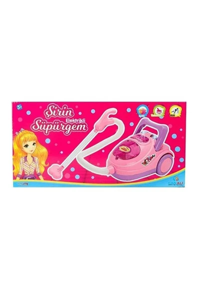 Can Ali Toys Elektirikli Şirin Süpürgem Oyuncak - 4