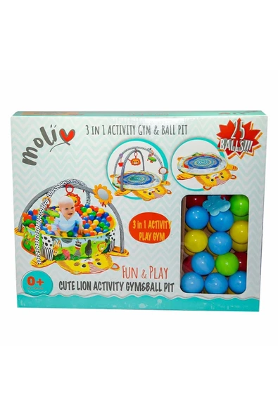 TWOX Dean  MOL-062 MOL-093 Kutulu 2 Asortili  Top Havuzlu Oyun Halısı - Asya Oyuncak - 1