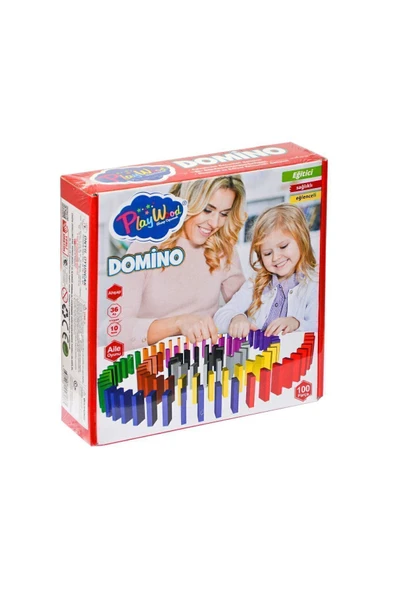 ONYIL OYUNCAK Ony-388 Ahşap Domino Oyunu -onyıl ürün görseli