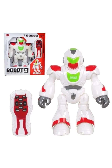 Pasifik Uzaktan Kumandalı Yürüyen Robot Sesli ve Işıklı PSFJ608-3 - 1