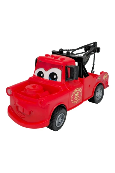 Can Ali Toys Canali Oyuncak Pilli Sesli Işıklı Tow Jack Çekici Kamyonet - Resim 3