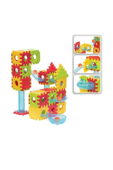FEN 04044 Toplu Yapı Blokları 70 Parça -Fentoys - Resim 3