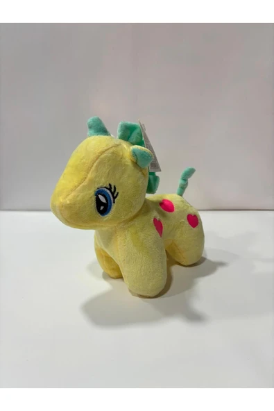 peluş SEVİMLİ SARI PELUŞ ÜNİCORN - 1
