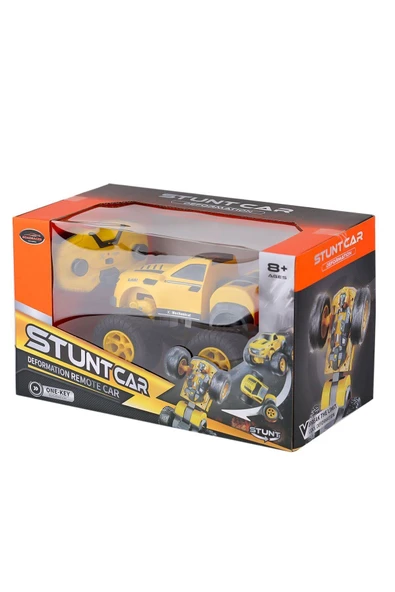 CAN OYUNCAK Uzaktan Kumandalı Robota Dönüşebilen Sarı Kamyon Oyuncak 1/20 - Resim 6