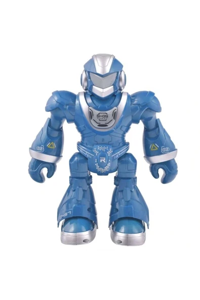 Tolzan Uzaktan Kumandalı Pilli MAVİ Robot Işıklı Seli 25 Cm - 1