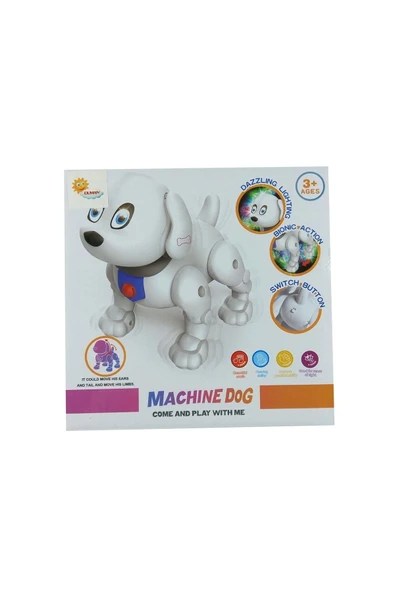 CanEm Duman Kutuda Pilli Işıklı Köpek Dmn666-6 ürün görseli