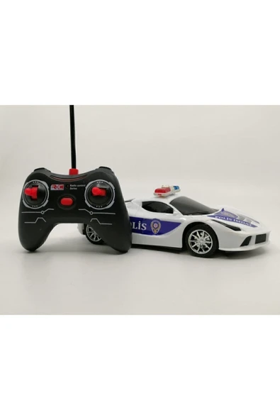 Duman Oyuncak Sebat Full Fonksiyon Uzaktan Kumandalı Pilli Panter Polis Arabası - 2