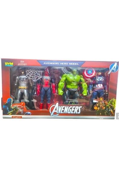 Prestijj Yenilmez kahraman 4 lü set Avengers - 1