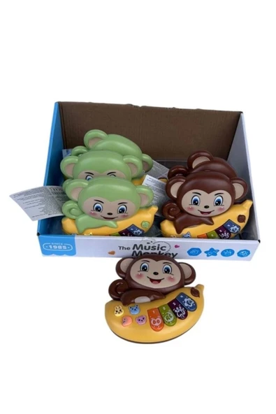 kılıçtoys MAYMUNLU PILLI PIYANO - 1