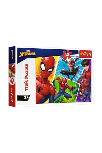Trefl Marka: Heidi Oyuncak/educa Puzzle 18242 Trefl, Spiderman And Miguel 30 Parça Puzzle Kategori: Puzzle - 1