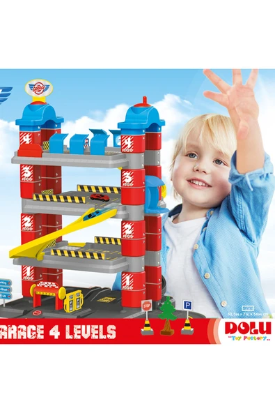 Dolu 4 Katlı Garaj Seti - Resim 8