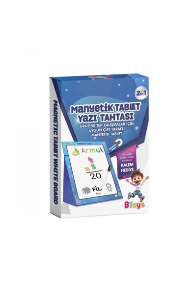 BToys Manyetik Tablet Erkek - 1