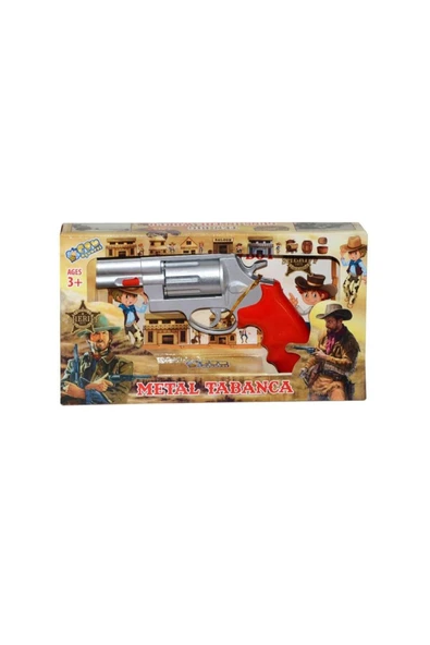 Can Toys Cn2002 Metal Kovboy Tabancası- Halit Can Oyuncak - 1