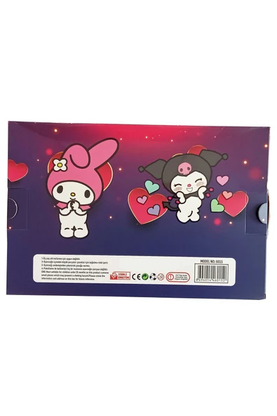 CT-TOYS 2 li Kuromi Figür Seti Oynar Başlı 10 cm Boyunda - 3