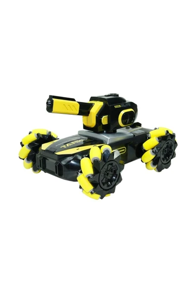 Vardem Kumandalı Full Fonksiyon Su Atan Şarjlı Tornado Araba Sarı ürün görseli