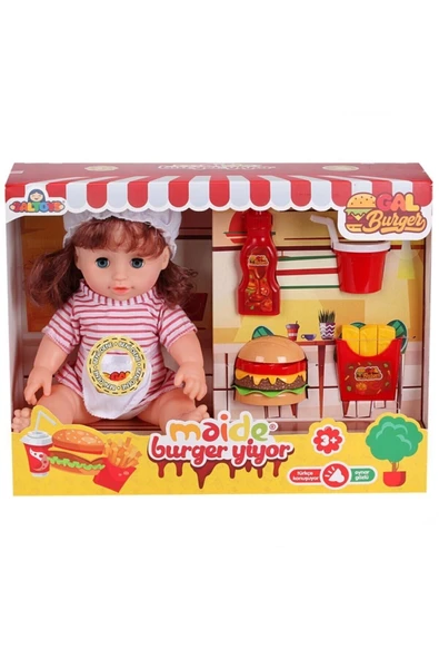 GALTOYS Kırmızı Maide Burger Yiyor - 4