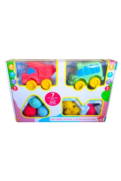 Erpa Oyuncak Vinyland 8'li Aktivite Seti Soft Toplar ürün görseli