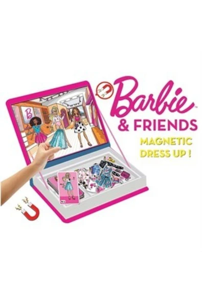 Diytoy Yalçın Avm Eğitici Öğretici Barbıe Ve Arkadasları Manyetık Kıyafet Gıydırme - 2