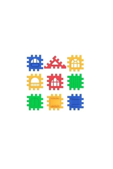 DEDE Puzzle City 64 Parça - 1