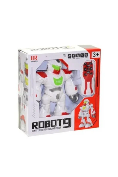 Pasifik Uzaktan Kumandalı Yürüyen Robot Sesli ve Işıklı PSFJ608-3 - 5