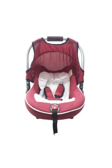 Rose Baby Kırmızı Baby Rose Alüminyum Bebek Taşıma Puseti - 1