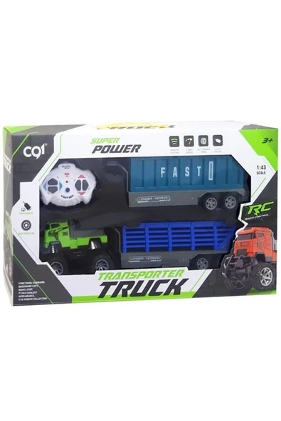 CanEm Uzaktan Kumandalı Şarjlı Tır 091-206 ürün görseli