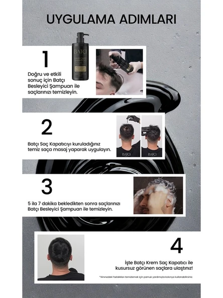 Batçı Saç Kapatıcı Dolgunlaştırıcı Sıvı Krem 30 ml One Size - Resim 2