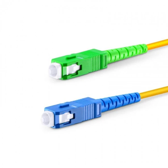 Fiber Optik patch cord kablo SC/UPC to SC/ APC fiber optik kablo 10m - Resim 2