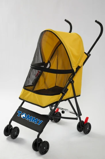 Tommy Evcil Hayvan Arabası Sarı 60*43*94cm Max 15kg - Resim 2