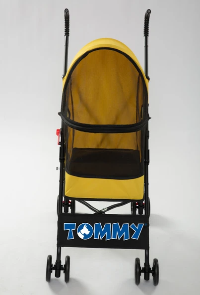 Tommy Evcil Hayvan Arabası Sarı 60*43*94cm Max 15kg ürün görseli