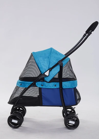 Tommy Evcil Hayvan Arabası Mavi 67*47*98cm - Resim 2