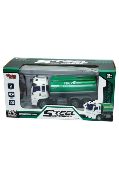 Vardem Oyuncak Uzaktan Kumandalı Full Fonksiyon 1:30 Şarjlı Tanker Iş Makinesi -fd283a Yeşil 3 Yaş ürün görseli