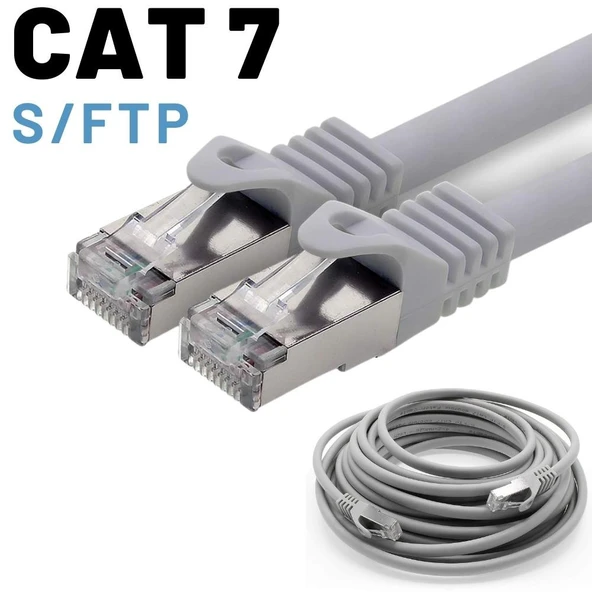 IRENIS 7,5 Metre CAT7 Kablo S/FTP LSZH Ethernet Network Lan Ağ Kablosu - Resim 2