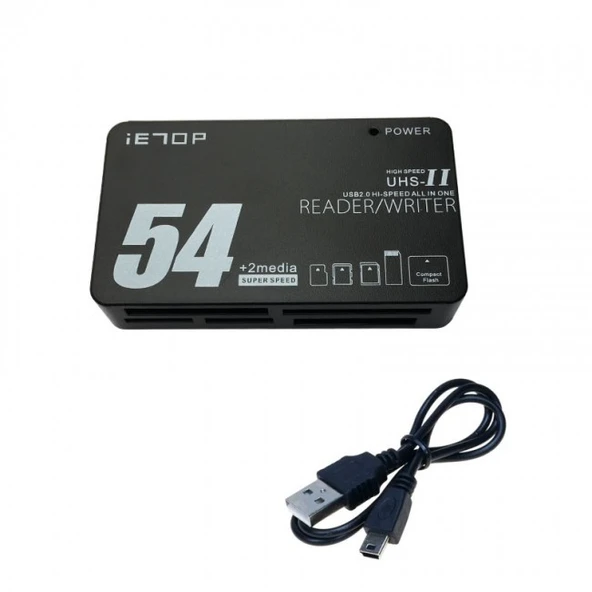 usb 2.0 Çoklu Kart Okuyucu Compact Sd Micro Sd Mm Stick Xd kart okuyucu yazıcı - 4