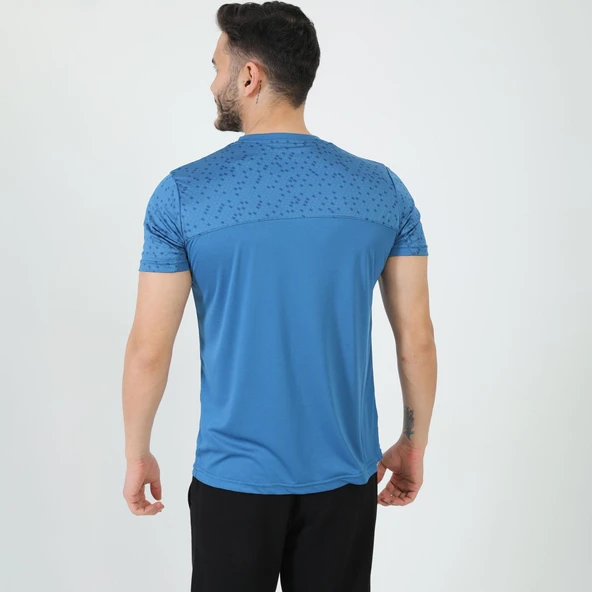 Joma Erkek Günlük T-Shirt Raven 4231102 T-SHIRT B.YAKA POLY. RAVEN M - Resim 3