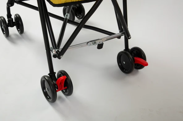 Tommy Evcil Hayvan Arabası Siyah 76.5*44*99cm Max 15kg - Resim 3