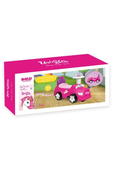 DOLU OYUNCAK Dolu 2532 Unicorn Step Car 2 In1 Araba - 3